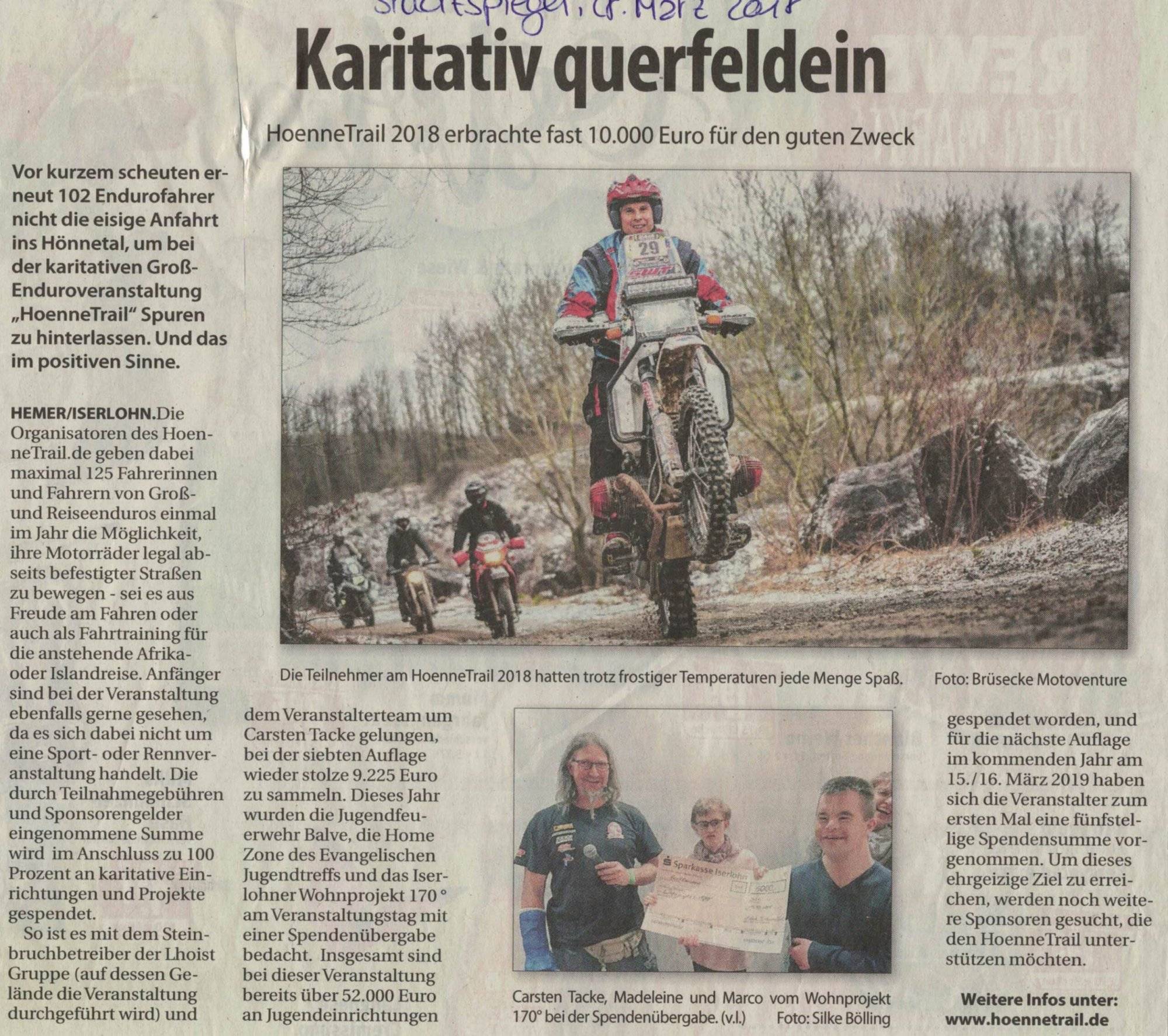 Karitativ unterwegs